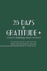 28 Days of Gratitude + Starting Now!