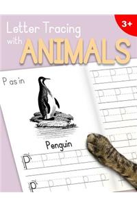 Letter Tracing With Animals