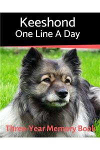 Keeshond - One Line a Day
