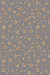 Dog Pattern - More Paws and Bones