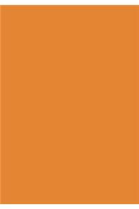 Dark Orange Giant 7 X 10 Sketchbook
