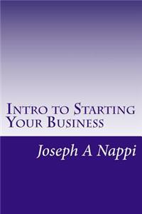 Intro to Starting Your Business
