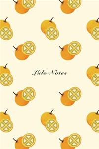 Lulo Notes
