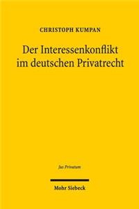 Der Interessenkonflikt im Deutschen Privatrecht