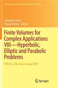 Finite Volumes for Complex Applications VIII - Hyperbolic, Elliptic and Parabolic Problems