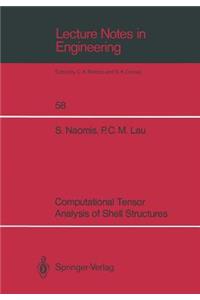 Computational Tensor Analysis of Shell Structures