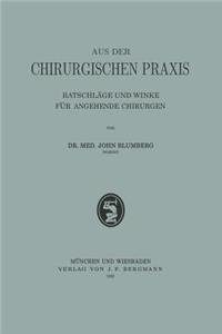 Aus Der Chirurgischen PRAXIS