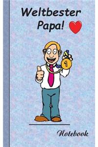 Weltbester Papa - Notizbuch