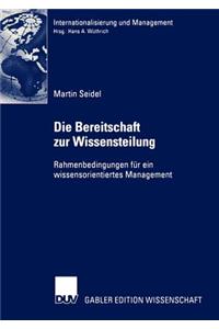 Bereitschaft Zur Wissensteilung