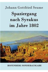 Spaziergang nach Syrakus im Jahre 1802
