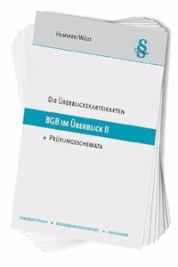 Uberblickskarteikarten BGB im Uberblick II - Nebengebiete