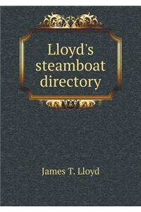 Lloyd's steamboat directory