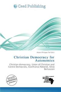 Christian Democracy for Autonomies