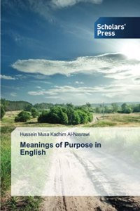 Meanings of Purpose in English