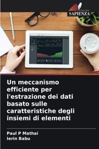 meccanismo efficiente per l'estrazione dei dati basato sulle caratteristiche degli insiemi di elementi