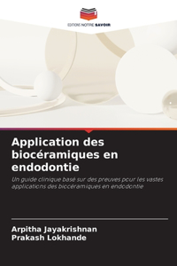 Application des biocéramiques en endodontie