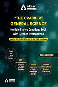 The Cracker General Science MCQ Book for RRB JE, NTPC, SSC and other Exams English Printed Edition