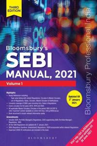 Bloomsbury's SEBI Manual, 2021 (2 Volumes)