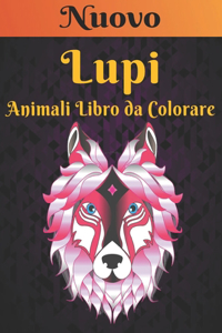 Lupi Animali Libro da Colorare