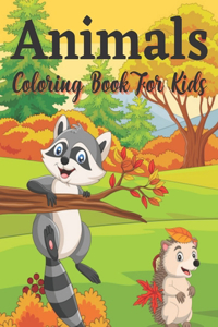 Animals Coloring Book For Kids