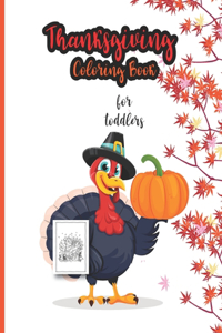 Thanksgiving Coloring Book For Toddlers