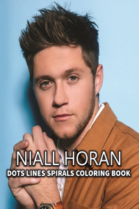 NIALL HORAN Dots Line Spirals Coloring Book
