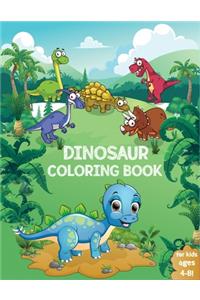 Dinosaur Coloring Book for Kids