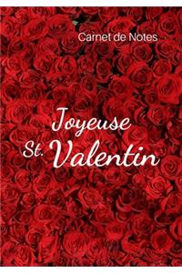 Carnet de Notes Joyeuse St. Valentin