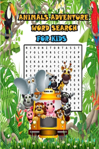 Animals Adventure Word Search For Kids