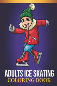 Adults Ice Skating Coloring Book