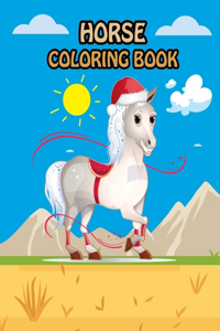 Horse Coloring Book