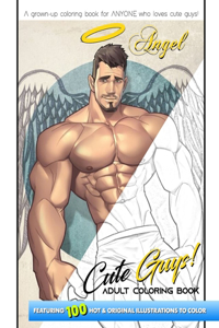 Cute Guys! ADULT Coloring Book