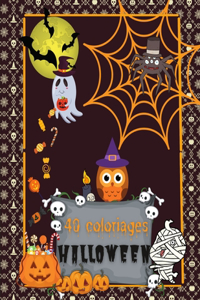 40 coloriages - Halloween