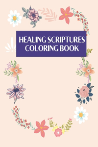 Healing scriptures coloring book