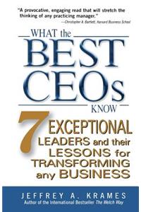 What the Best Ceos Know