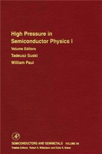 High Pressure Semiconductor Physics I