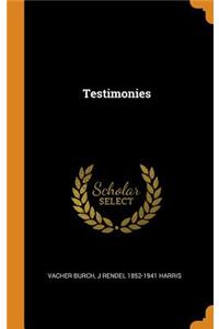 Testimonies