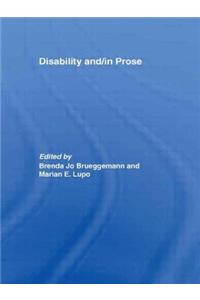 Disability and/in Prose