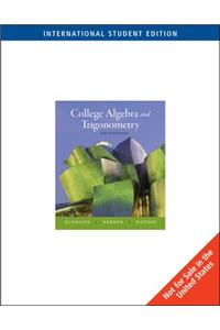 College Algebra and Trigonometry