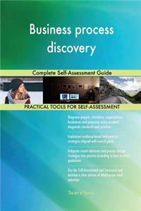 Business process discovery Complete Self-Assessment Guide