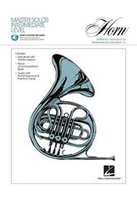 Master Solos Intermediate Level - French Horn: Book/Online Audio