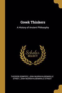 Greek Thinkers