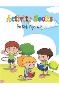 Activity Books for Kids Ages 4-8
