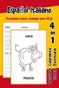 Español Italiano Vocabulario Basico Animales para Niños