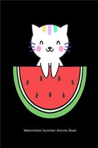 Watermelon Summer Activity Book