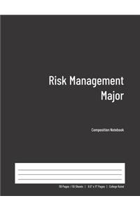 Risk Management Major Composition Notebook