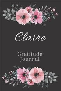 Claire Gratitude Journal