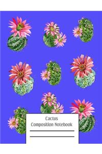 Cactus Composition Notebook