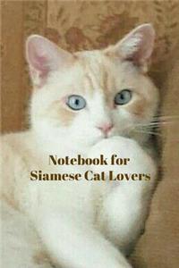 Notebook for Siamese Cat Lovers