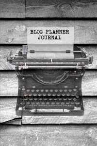 Blog Planner Journal